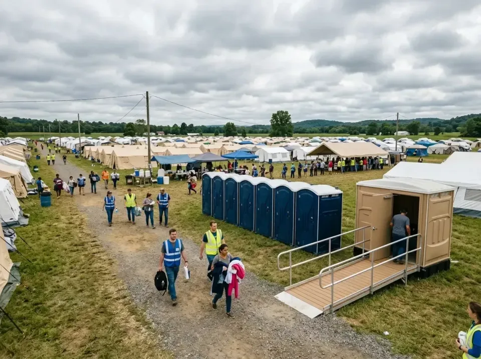 disaster-relief-camp-restrooms-010 — frequently asked questions, Dumpster & Portable Bathrooms Rental in Braddock, VA